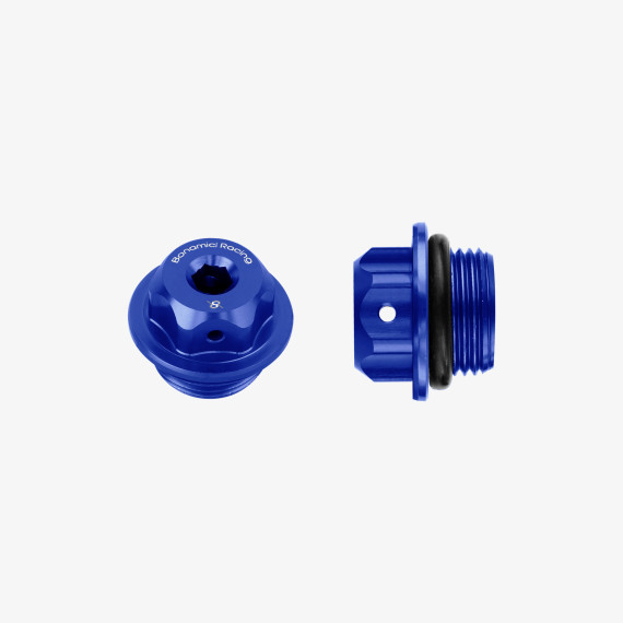 Aluminum oil cap for Aprilia RS660 M20x1,5 - BLUE