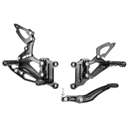 Aluminum rearsets Yamaha YZF R1 98-03