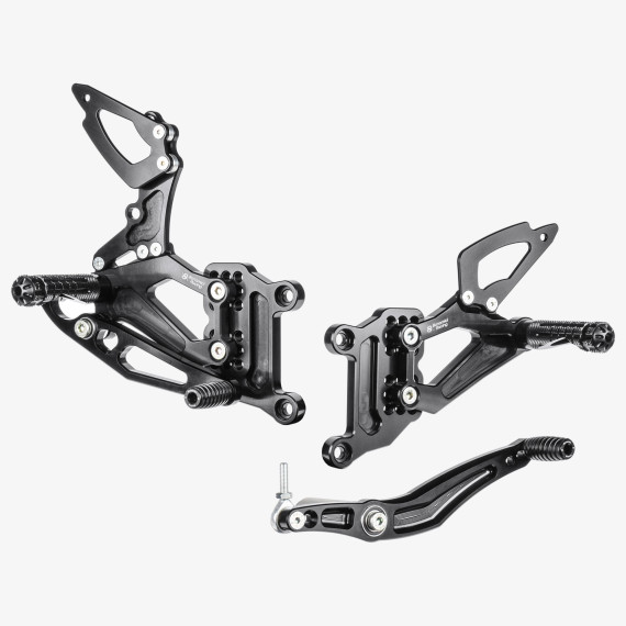 Aluminum rearsets Yamaha YZF R1 98-03