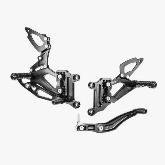 Aluminum rearsets Yamaha YZF R1 (race) 04-06