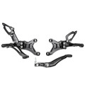 Aluminum rearsets Yamaha YZF R1 (race) 07-08