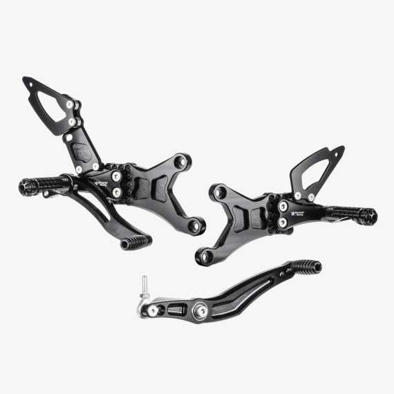 Aluminum rearsets Yamaha YZF R1 (race) 07-08