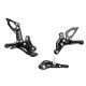 Aluminum rearsets Yamaha MT-07-FZ07 14-20