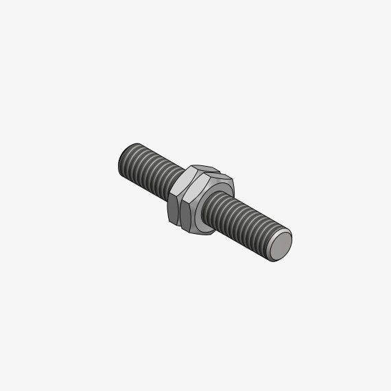 Iron RH threaded rod