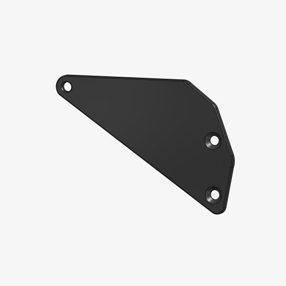 Aluminum heelplate for TH03 - TH03R - TH04 - right side