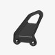 Aluminum heel plate for DSTR3 - DV2 - KT05 - left side