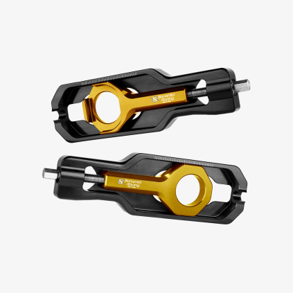 Aluminum chain adjuster YamahaYZF R1 20-23  - GOLD