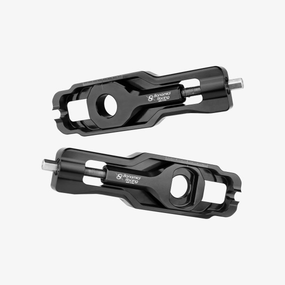 Aluminum chain adjuster Aprilia RS660 20-23 - BLACK