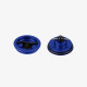 Aluminum spare part center cap - BLUE