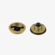 Aluminum spare part center cap - BRONZE