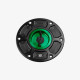 Aluminum tank cap for KTM 1290 Superduke 14-23 - GREEN