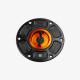 Aluminum tank cap for KTM 1290 Superduke 14-23 - ORANGE