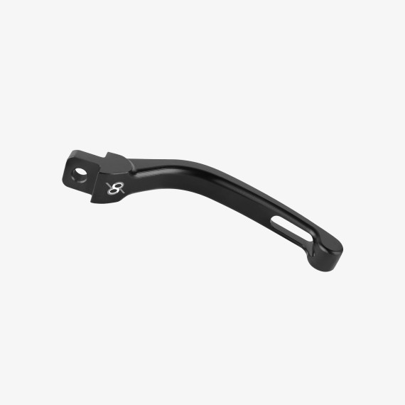 Aluminum half lever “Racing” (RH-LH) - BLACK