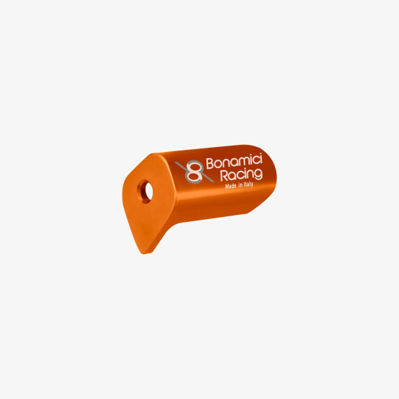 Aluminum frontpeg spare part for LPRR - ORANGE