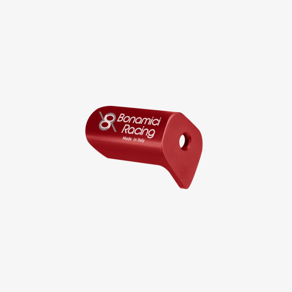 Aluminum frontpeg spare part for LPRL - RED