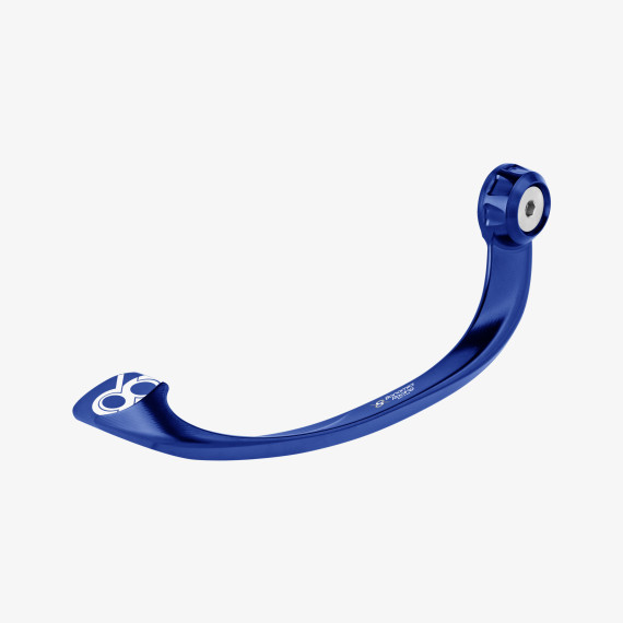 Aluminum lever protection EVO LH  side - BLUE (without adaptor)