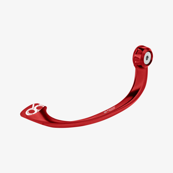 Aluminum lever protection EVO LH  side - RED (without adaptor)