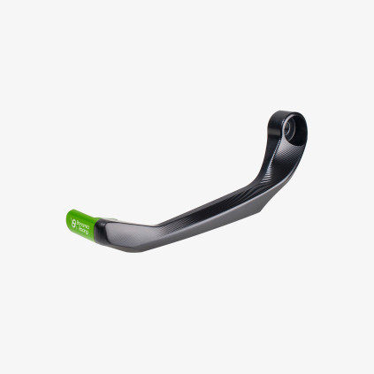 Aluminum lever protection LH side - GREEN (without adaptor)