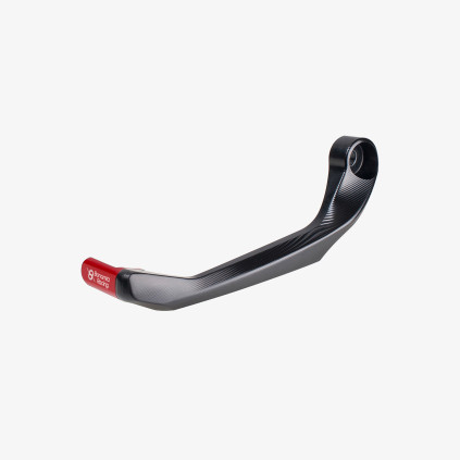 Aluminum lever protection LH side - RED (without adaptor)