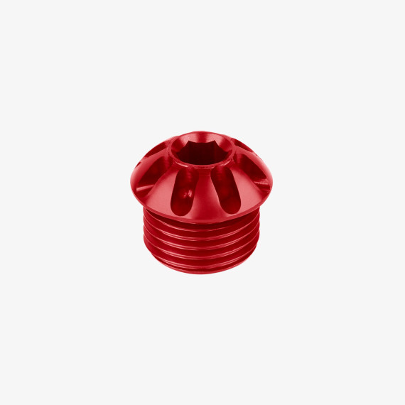 Coloured cap for footpeg - RED