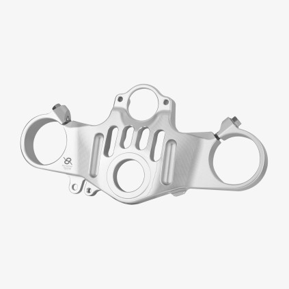 Aluminum top triple clamp Honda CBR 1000 RR “Street” 17-19 - SILVER