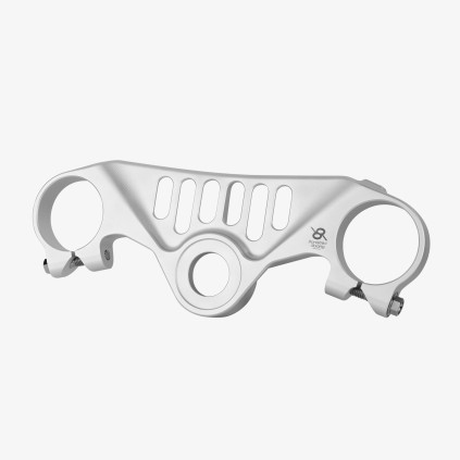 Aluminum top triple clamp Yamaha YZF R1-R1M “Race” 15-23  - SILVER