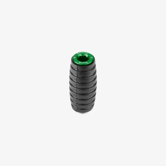 Aluminum front peg - GREEN