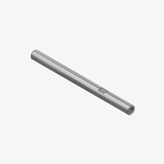 Aluminum gear rod 132mm