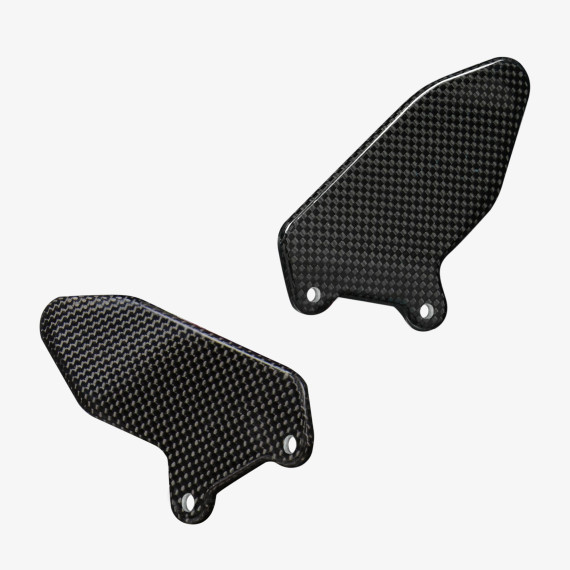 Pair of carbon heel plates for A006