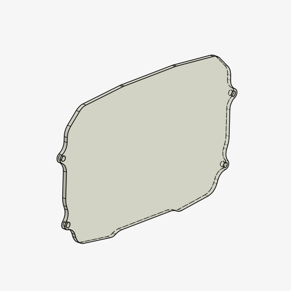 PMMA glass spare part Ducati Panigale V4-V4S-V4R