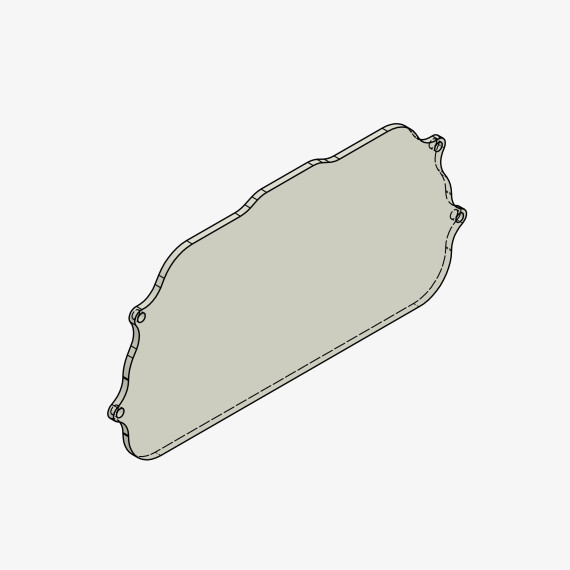 PMMA glass spare part Yamaha YZF R1-R1M 15-23