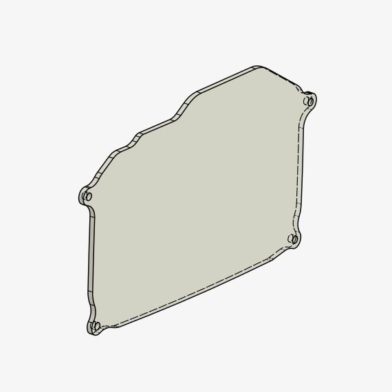 PMMA glass spare part Honda CBR 1000 RR-R Fireblade 20-23