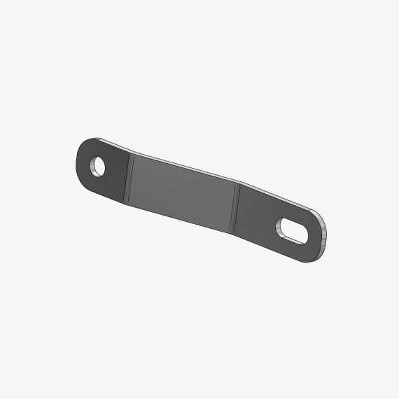 Iron exhaust bracket for TH06 - Y005