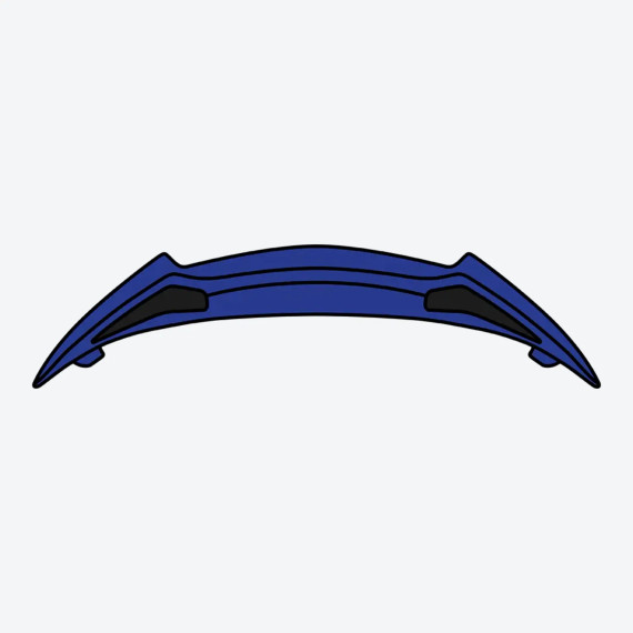 Airoh Rear Spoiler Twist 2.0 Blue matt