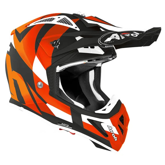 Airoh Helmet Aviator Ace Trick orange