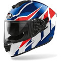 Airoh Helmet ST501 Frost blue/Red Gloss