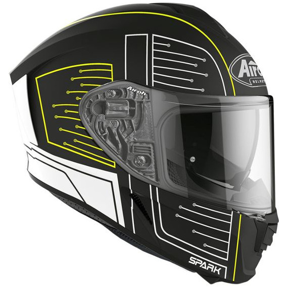 Airoh Helmet SPARK Cyrcuit black Matt