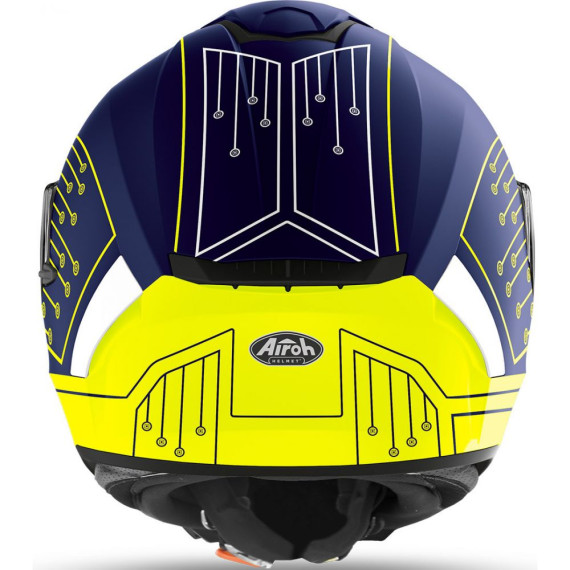 Airoh Helmet SPARK Cyrcuit Blue Gloss