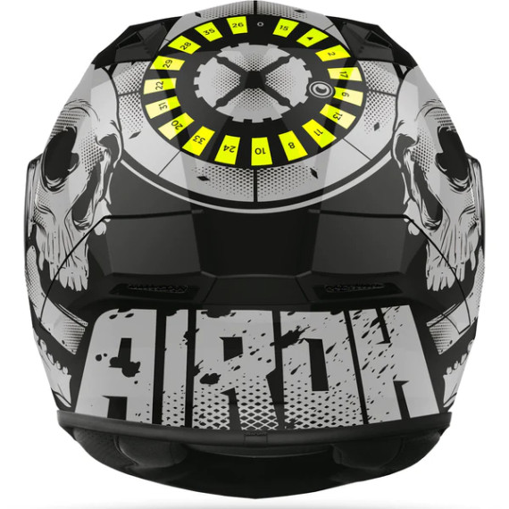 Airoh Helmet Valor Akuna yellow gloss