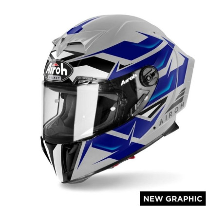 Airoh Helmet GP550 S Wander blue gloss