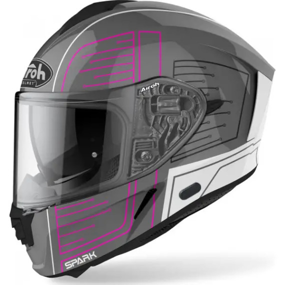 Airoh Helmet SPARK Cyrcuit pink gloss