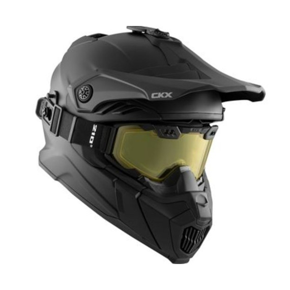 CKX Helmet + Goggles TITAN Airflow Matt black