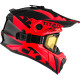 CKX Helmet + Goggles TITAN Airflow Extra Red