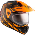 CKX Helmet QUEST RSV Moosek w electric visor Orange