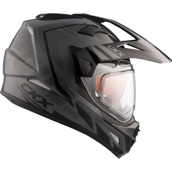 CKX Helmet QUEST RSV Moosek w electric visor Grey