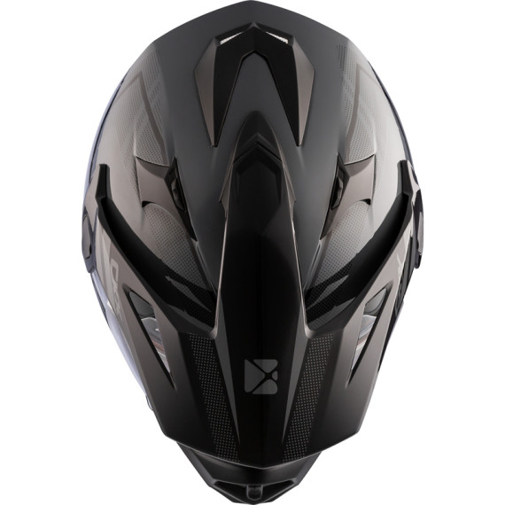 CKX Helmet QUEST RSV Moosek w electric visor Grey