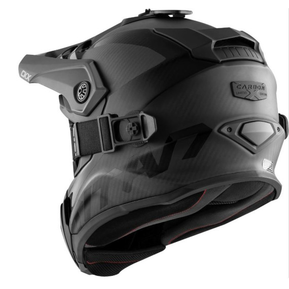 CKX Hjälm + Goggles TITAN Airflow Carbon Matt