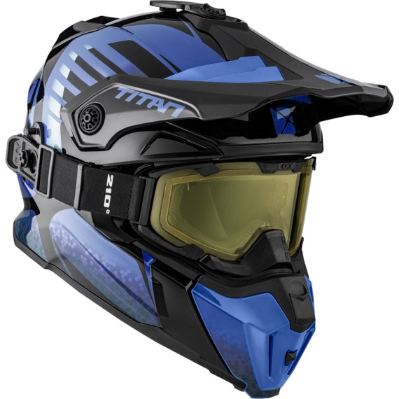 CKX Helmet + Goggles TITAN Avid Blue