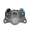 Brembo Rear Caliper P2 34E Left Titanium - Fixing 84Mm