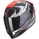 SCORPION Helmet EXO-1400 AIR Carbon Aranea black/red